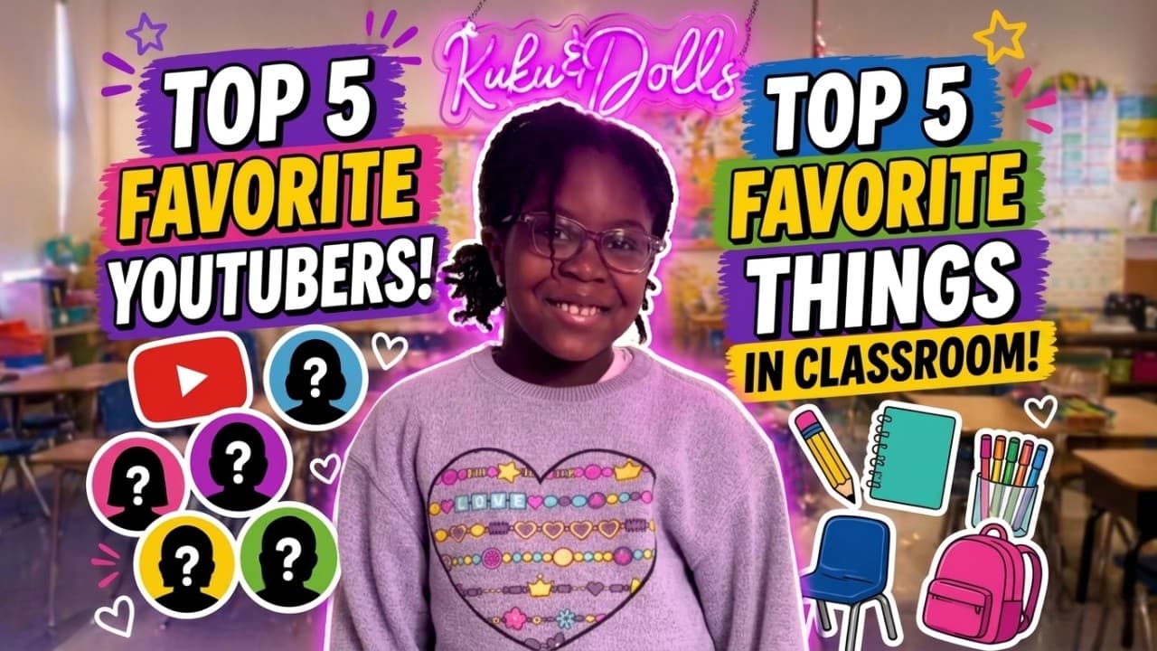 5 fav YouTubers + Classroom favs